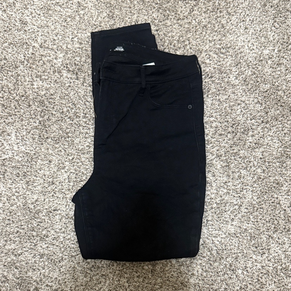 Old Navy Women's High Rise Jeans - Black